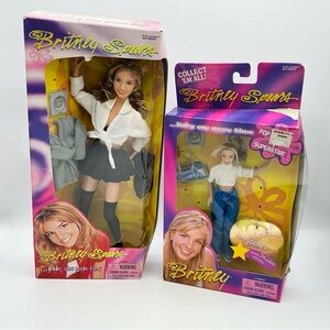 Britney Spears Baby One More Time Dolls Lot of 2 New In Box Sealed Vintage *READ